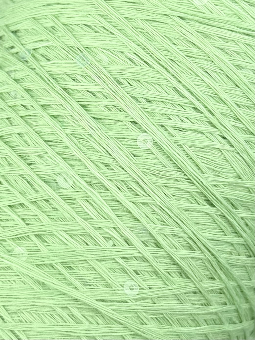 Art. Lino – Fil 100 % lin avec paillettes col. Vert pistache clair 420 m / 100 g